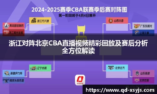浙江对阵北京CBA直播视频精彩回放及赛后分析全方位解读